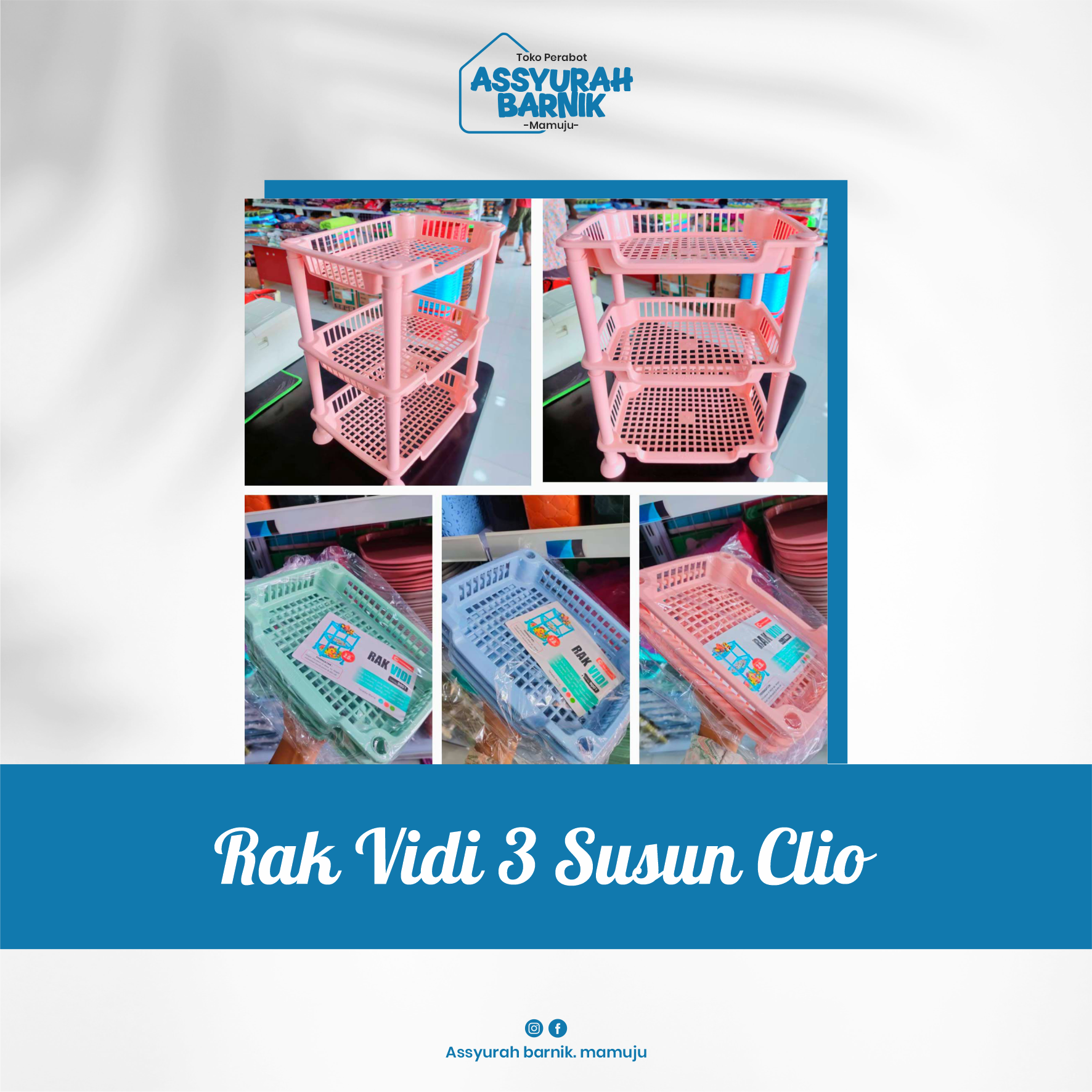 Rak Vidi 3 Susun CLIO